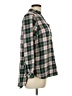 Riders by Lee Plaid Green Long Sleeve Button-Down Shirt Size L - photo 4