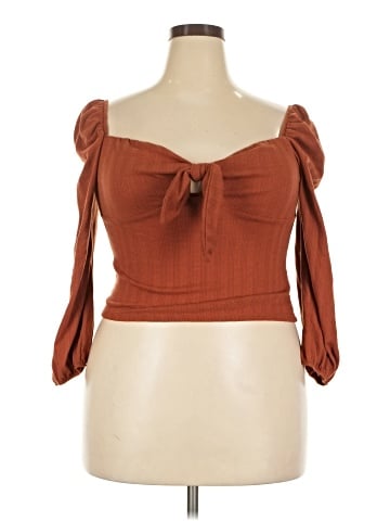 Wild Fable 3/4 Sleeve Blouse (view 1)