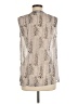 Antik Batik Silver Sleeveless Blouse Size M - photo 2
