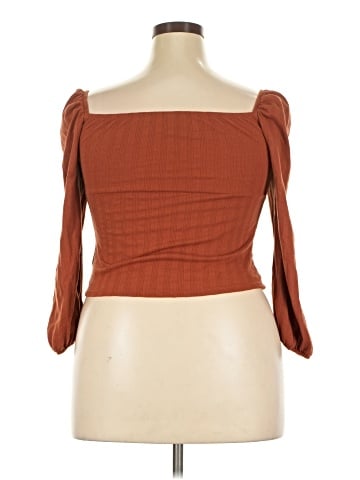 Wild Fable 3/4 Sleeve Blouse (view 2)