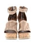 Universal Thread Tan Wedges Size 8 - photo 2