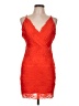 Guess Orange Cocktail Dress Size L - photo 1
