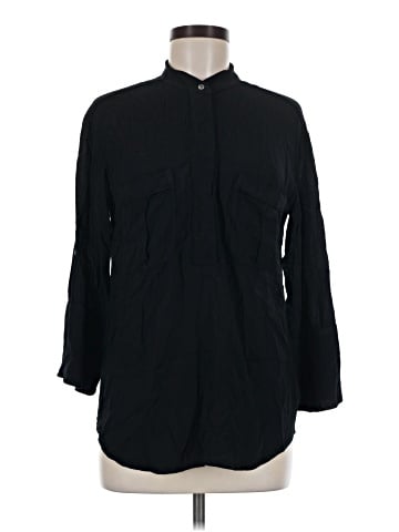 James Perse 3/4 Sleeve Button-Down Shirt (view 1)