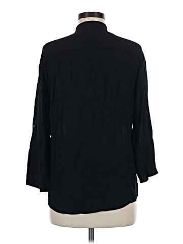 James Perse 3/4 Sleeve Button-Down Shirt (view 2)