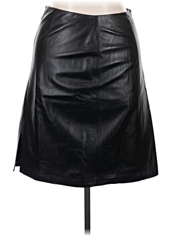 Jaclyn Smith Faux Leather Skirt (view 1)