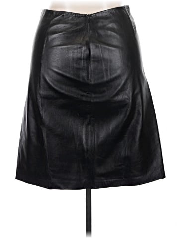 Jaclyn Smith Faux Leather Skirt (view 2)