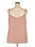 Torrid 100% Polyester Pink Sleeveless Blouse Size 2X Plus (2) - photo 2