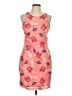 Guess Tropical Orange Cocktail Dress Size 12 - photo 1