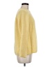 Maje Solid Yellow Pullover Sweater Size Med (2) - photo 4