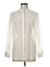Theory Ivory Long Sleeve Blouse Size M - photo 1