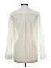Theory Ivory Long Sleeve Blouse Size M - photo 2