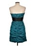 BCBGMAXAZRIA Teal Cocktail Dress Size 12 - photo 2