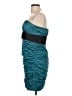 BCBGMAXAZRIA Teal Cocktail Dress Size 12 - photo 5