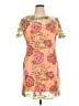 Boston Proper Orange Cocktail Dress Size 16 - photo 1