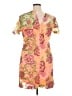 Boston Proper Orange Cocktail Dress Size 16 - photo 2