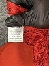The Pyramid Collection 100% Polyester Red Kimono Size 3X - photo 8