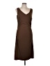 Moda International 100% Polyester Brown Casual Dress Size L - photo 1