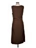 Moda International 100% Polyester Brown Casual Dress Size L - photo 2