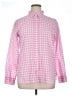 J.Crew Checkered-gingham Pink Long Sleeve Button-Down Shirt Size 14 - photo 1