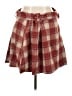 Cider 100% Polyester Plaid Red Casual Skirt Size 1X - photo 1