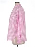 J.Crew Checkered-gingham Pink Long Sleeve Button-Down Shirt Size 14 - photo 5
