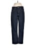 Zara Chevron-herringbone Blue Jeans Size 4 - photo 1