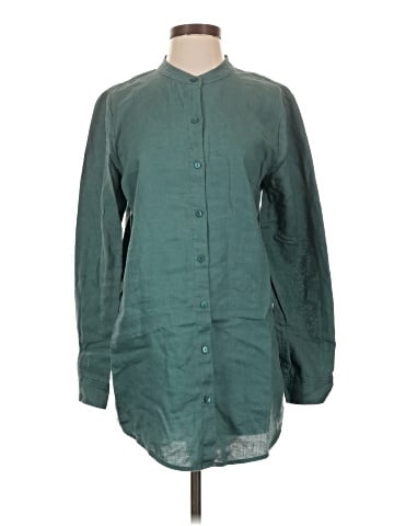 Eileen Fisher Long Sleeve Blouse (view 1)