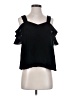 Topshop Black Sleeveless Blouse Size 4 - photo 1