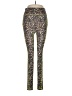 All Access Animal Print Gold Active Pants Size M - photo 1