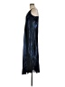 ALLSAINTS 100% Polyester Metallic Blue Cocktail Dress Size M - photo 5