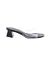 Schutz 100% Leather Gray Sandals Size 8 - photo 1