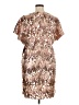 Boston Proper Metallic Brown Cocktail Dress Size XL - photo 2