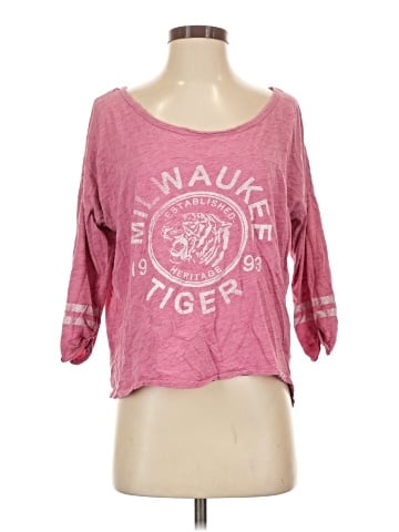 H&M L.O.G.G. 3/4 Sleeve T-Shirt (view 1)