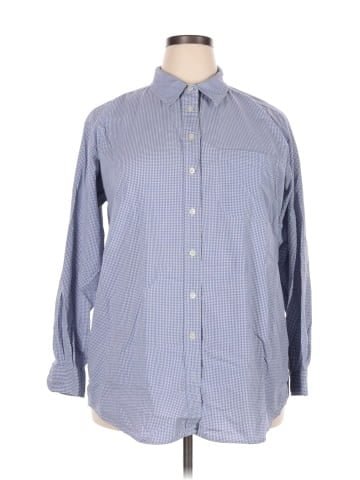 St. John's Bay Long Sleeve Button-Down Shirt (view 1)