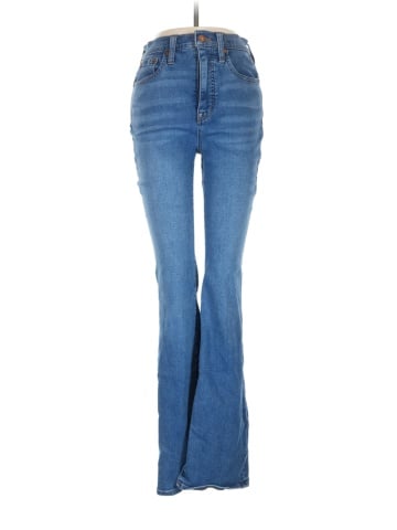 Madewell Skinny Flare Jeans in Elevere Wash (view 1)