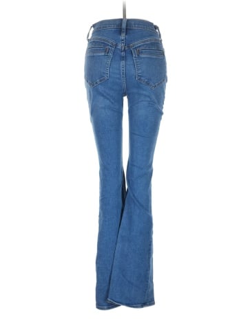 Madewell Skinny Flare Jeans in Elevere Wash (view 2)