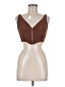 Tic : Toc Brown Sleeveless Top Size M - photo 1