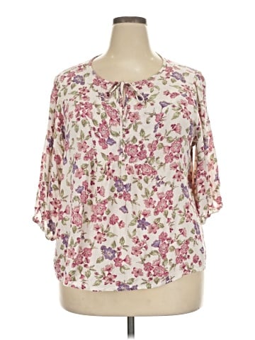 Papermoon 3/4 Sleeve Blouse (view 1)