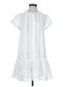 Assorted Brands 100% Cotton White Casual Dress Size S - photo 1