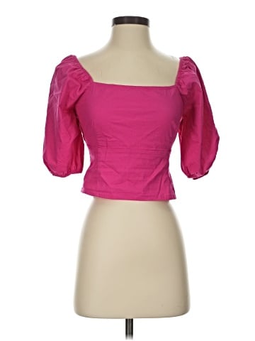 Lush 3/4 Sleeve Blouse (view 1)