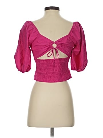 Lush 3/4 Sleeve Blouse (view 2)