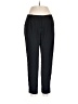 Trouve Solid Black Casual Pants Size 8 - photo 1