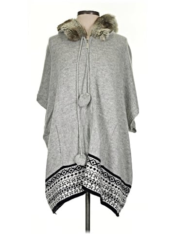 BCBGMAXAZRIA Poncho (view 1)