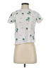 Maje Tropical Ivory Short Sleeve T-Shirt Size Sm (1) - photo 1