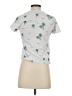 Maje Tropical Ivory Short Sleeve T-Shirt Size Sm (1) - photo 2