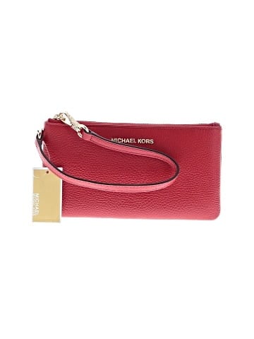 MICHAEL Michael Kors Leather Wristlet (view 1)