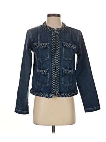 Aqua Denim Jacket (view 1)