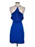 Express Solid Blue Cocktail Dress Size XS - photo 2