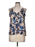Rebecca Taylor Blue Sleeveless Blouse Size 8 - photo 1