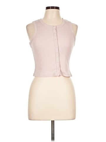 Pink Rose Sleeveless Top (view 1)